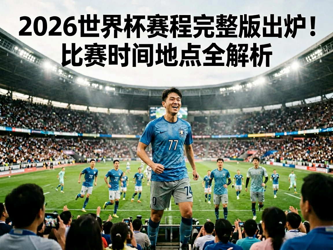 2026世界杯赛程完整版出炉！比赛时间地点全解析（igame）